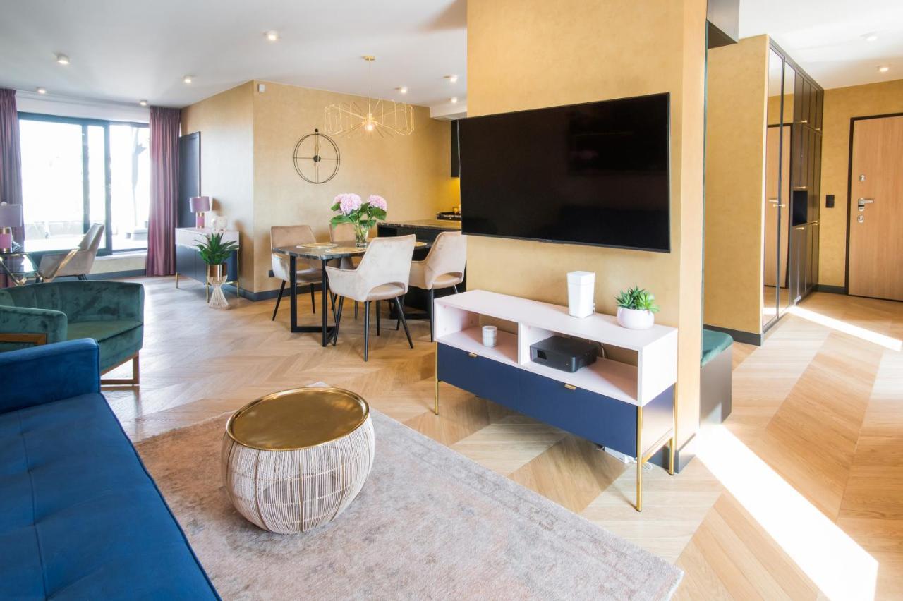 Luksusowy Penthouse Z Jacuzzi I Widokiem Na Morze Daire Gdynia Dış mekan fotoğraf