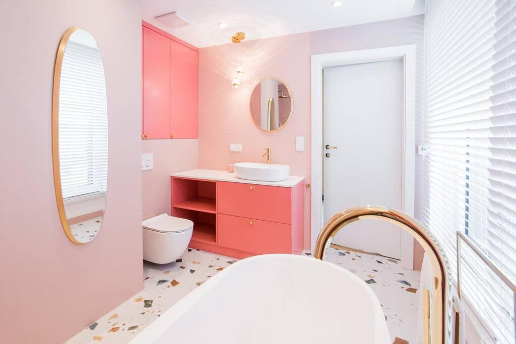 Luksusowy Penthouse Z Jacuzzi I Widokiem Na Morze Daire Gdynia Dış mekan fotoğraf